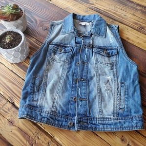 Denim vest